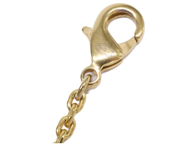 Colar longo Chanel F20A Coco Mark & Comet Prata Dourado - vista 8