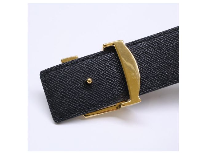 Cintura reversibile Monogram Louis Vuitton Marrone - vista 6