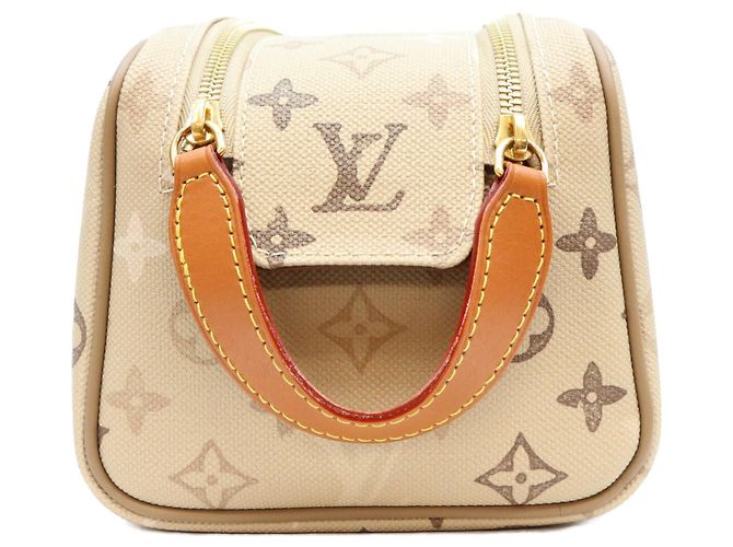 Neceser Louis Vuitton Monogram Surplus Canvas Beige - vista 4