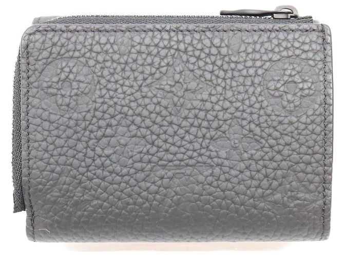 Louis Vuitton Black Taurillon Leather Tri-fold Wallet - view 2