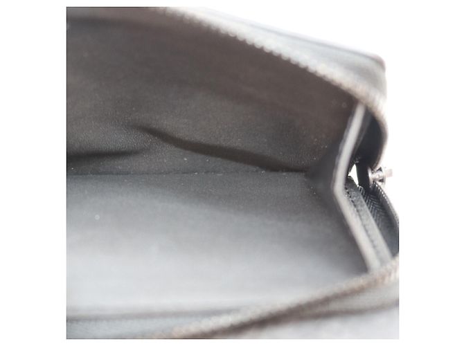 Louis Vuitton Black Taurillon Leather Tri-fold Wallet - view 7