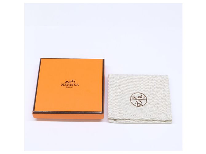 Hermès Hermes Click H Enamel Bangle Golden - view 8