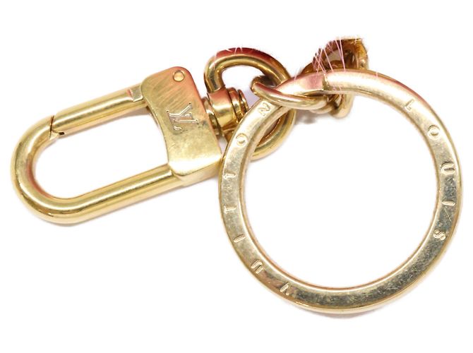 Portachiavi in pelliccia di visone Rosa/Oro Louis Vuitton D'oro - vista 7