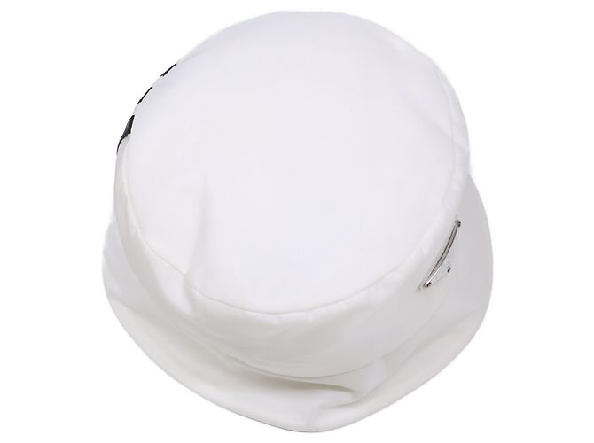 Saffiano Sombrero Bucket Prada x Adidas Re-Nylon Blanco - vista 6
