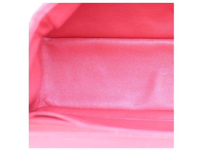 Chanel Schultertasche aus rotem Lammleder - Ansicht 13