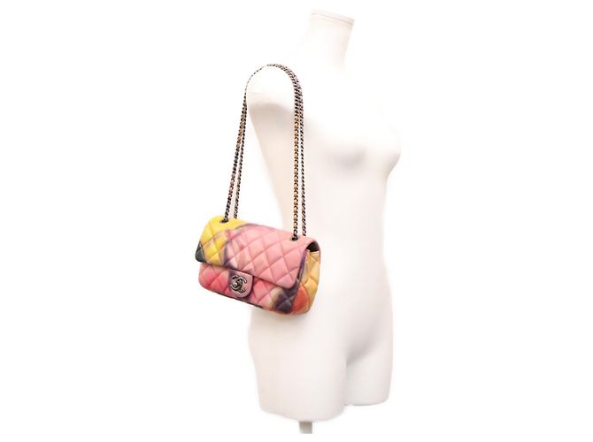 Chanel Lambskin S-Flap Flower Power Matelassé Shoulder Bag Multiple colors - view 16