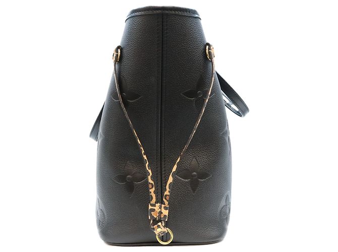 Borsa Tote Louis Vuitton Empreinte Wild at Heart Neverfull MM Nero - vista 2