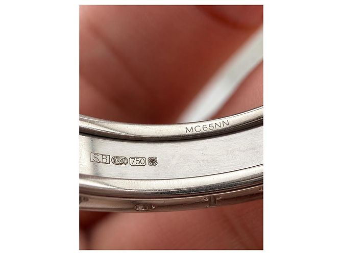 Bulgari Anello Bvlgari B.zero1 Bianco - vista 3