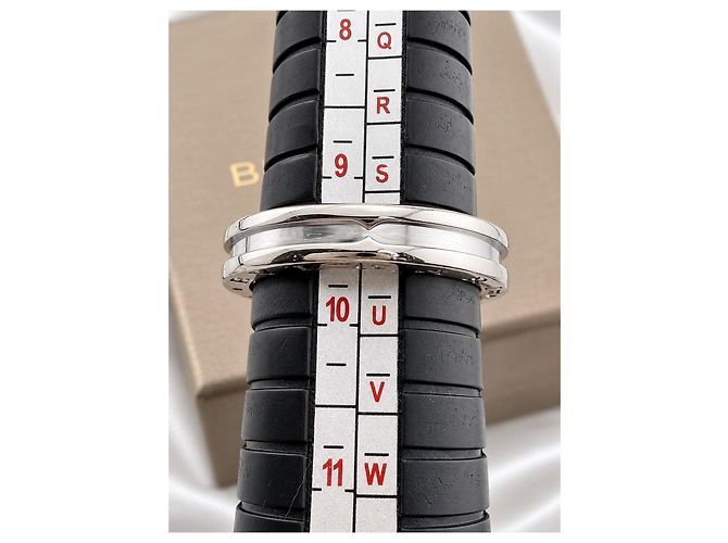 Bulgari Anello Bvlgari B.zero1 Bianco - vista 6