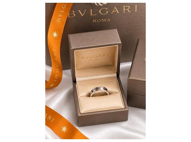 Bulgari Anello Bvlgari B.zero1 Bianco - vista 7