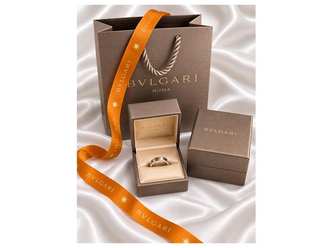 Bulgari Anello Bvlgari B.zero1 Bianco - vista 8