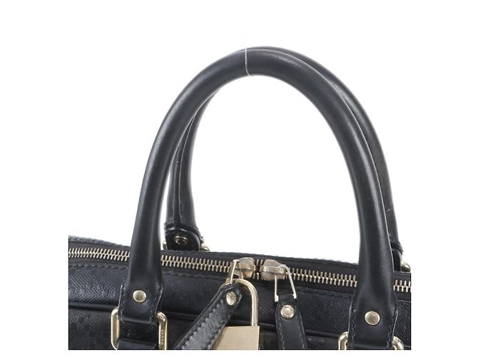 Mallette Gucci en cuir Diamante Noir - vue 2