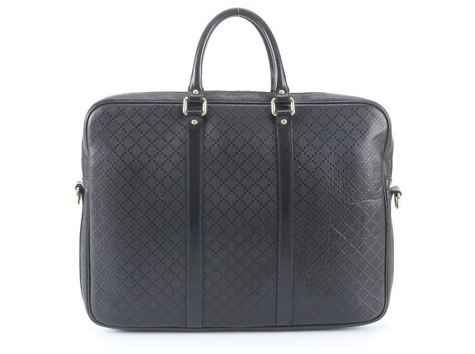 Mallette Gucci en cuir Diamante Noir - vue 3