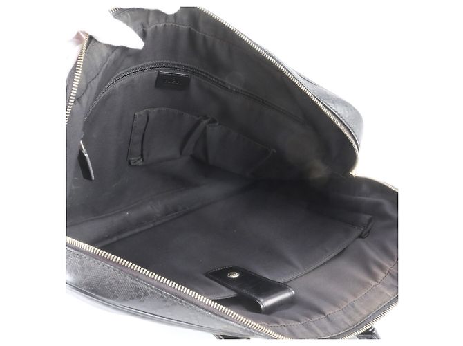 Mallette Gucci en cuir Diamante Noir - vue 7