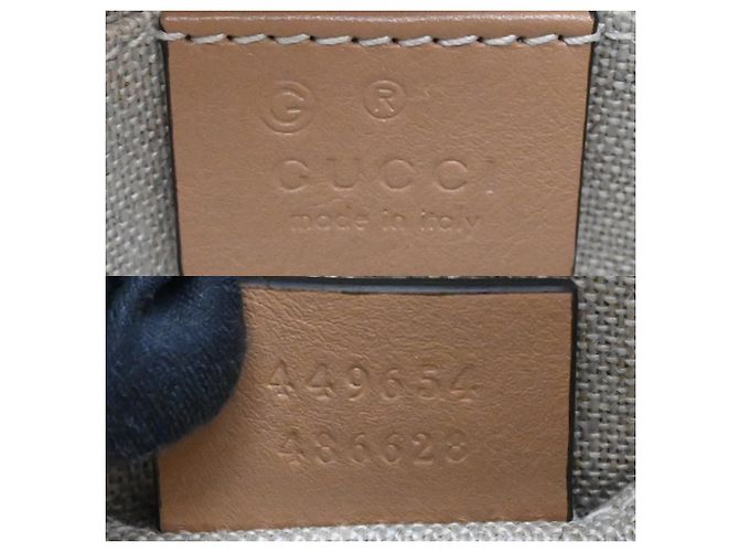 Gucci Microgucci 2-way Handtasche Beige - Ansicht 8