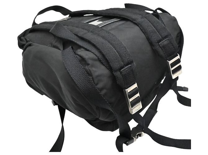 Prada Women's Nylon Backpack Black - view 3