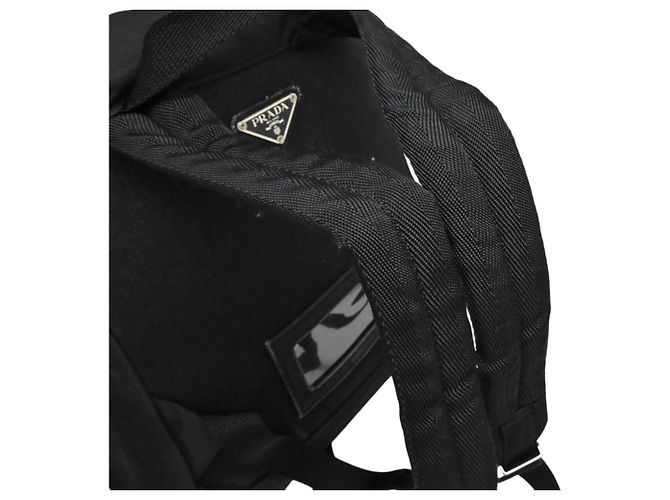 Prada Women's Nylon Backpack Black - view 5