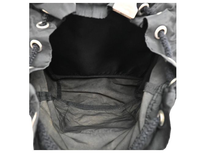 Prada Women's Nylon Backpack Black - view 6