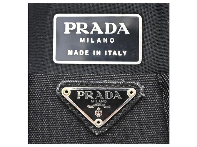 Prada Women's Nylon Backpack Black - view 8