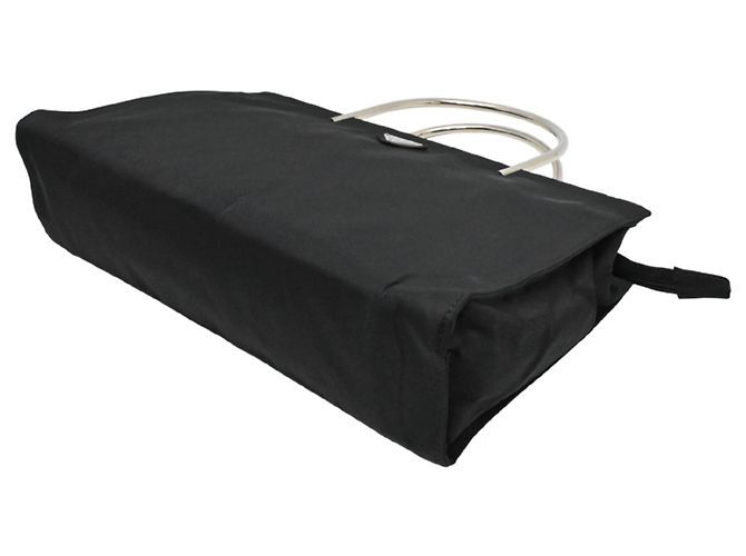 Saco Tote Prada em nylon preto - vista 3