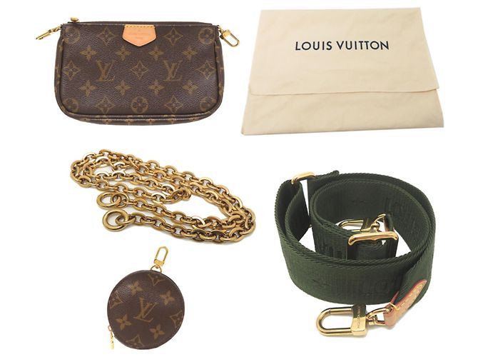 Louis Vuitton Multi Pochette Accessoires Pouch Marrom - vista 8
