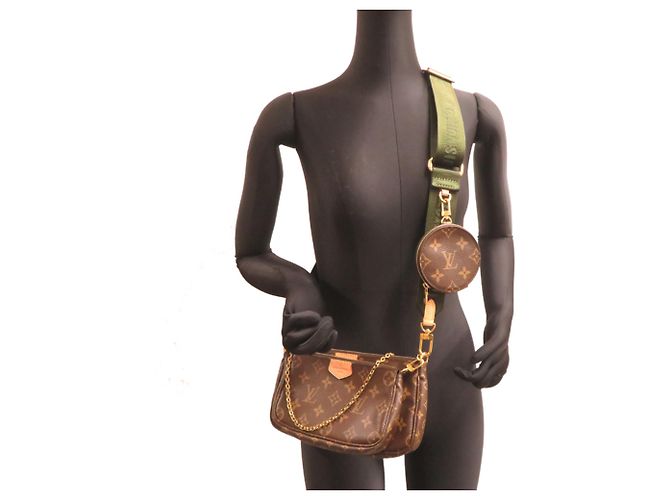 Louis Vuitton Multi Pochette Accessoires Pouch Marrom - vista 7