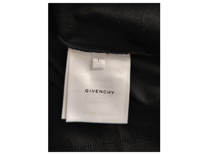 Givenchy Logo Cotton T-Shirt - Black - view 4