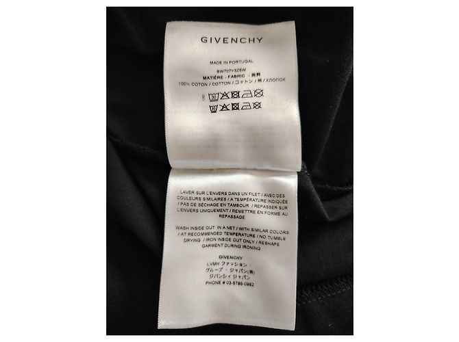 Givenchy Logo Cotton T-Shirt - Black - view 5