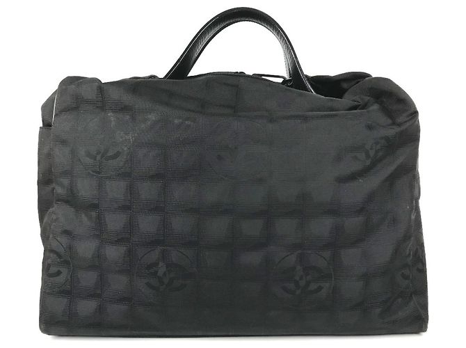 Borsa Boston Chanel New Travel Line Nero - vista 2