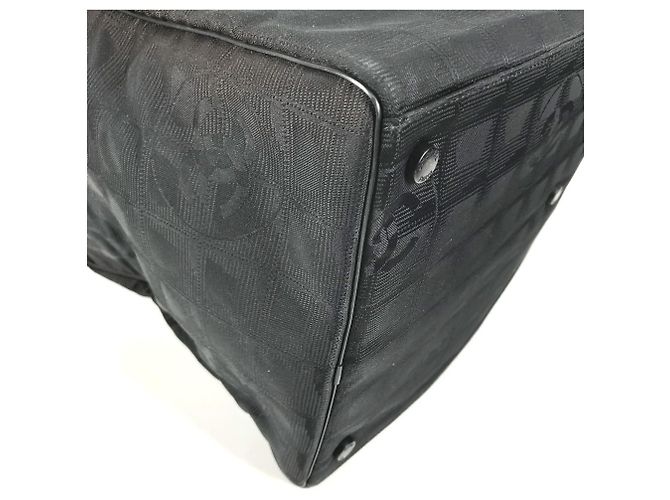 Borsa Boston Chanel New Travel Line Nero - vista 7