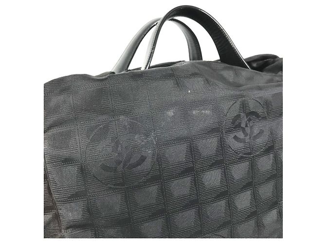 Borsa Boston Chanel New Travel Line Nero - vista 8