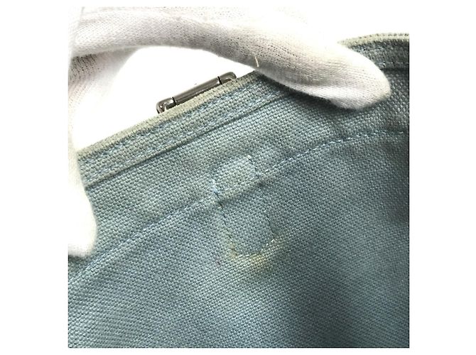 Hermès Hermes Marwari PM Canvas Shoulder/Tote Bag Blue - view 10