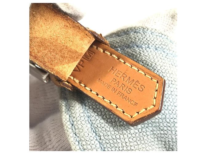Hermès Hermes Marwari PM Canvas Shoulder/Tote Bag Blue - view 11