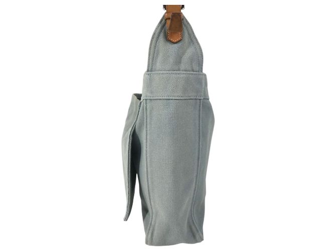 Hermès Hermes Marwari PM Canvas Shoulder/Tote Bag Blue - view 3