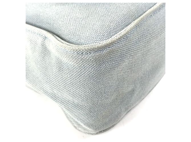 Hermès Hermes Marwari PM Canvas Shoulder/Tote Bag Blue - view 7