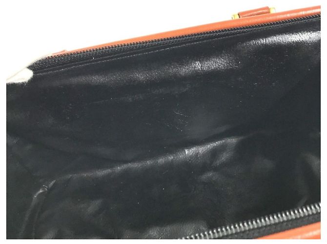Fendi Pequin Vintage Pecan Mini Boston Handtasche Braun Khaki - Ansicht 5