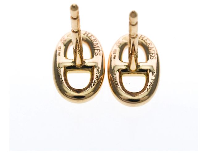 Hermès Hermes Chaine D'ancre Ohrringe Golden - Ansicht 8