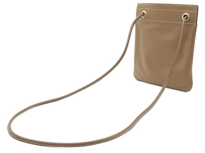 Hermès HERMES Sac Aline Mini Shoulder Bag Taupe - Ansicht 3