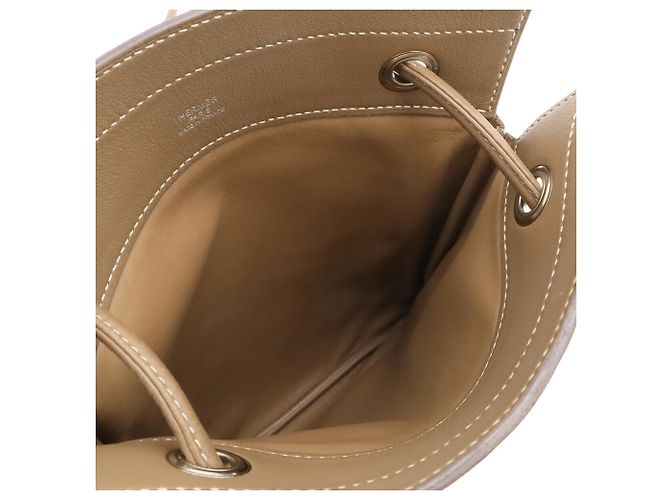 Hermès HERMES Sac Aline Mini Shoulder Bag Taupe - Ansicht 7