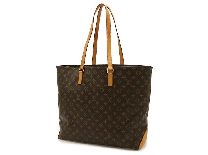 Saco Cabas Alto Monogram Louis Vuitton Marrom - vista 3