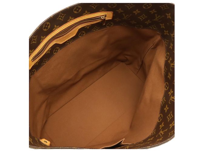 Saco Cabas Alto Monogram Louis Vuitton Marrom - vista 7