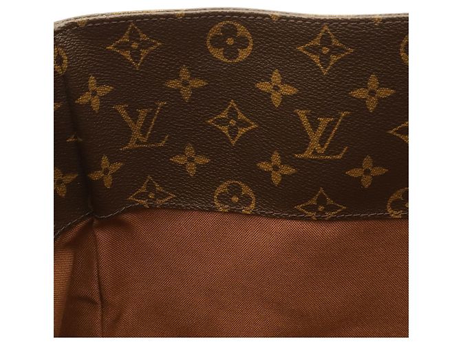 Saco Cabas Alto Monogram Louis Vuitton Marrom - vista 8