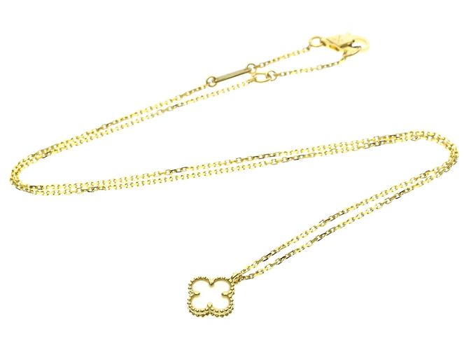 Collar Sweet Alhambra Van Cleef & Arpels Dorado - vista 12
