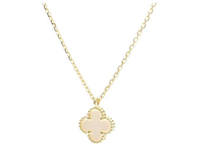 Collar Sweet Alhambra Van Cleef & Arpels Dorado - vista 2