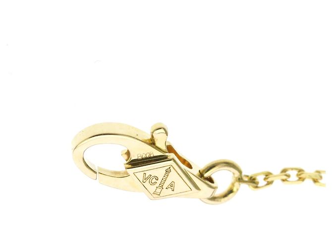 Collar Sweet Alhambra Van Cleef & Arpels Dorado - vista 7