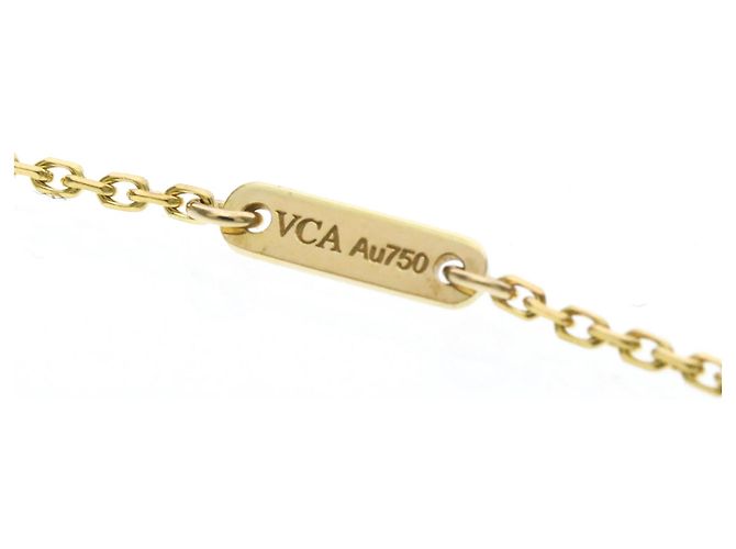Collar Sweet Alhambra Van Cleef & Arpels Dorado - vista 8