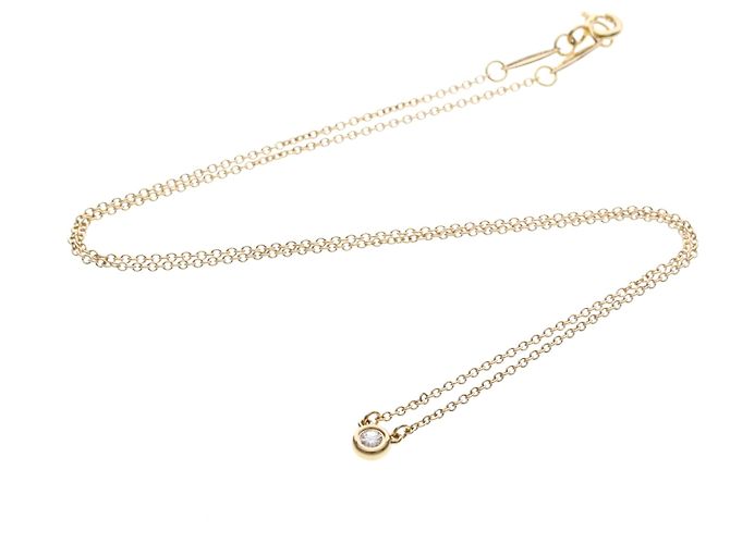 Autre Marque Collana Tiffany By the Yard in diamanti e oro rosa 18K D'oro - vista 15