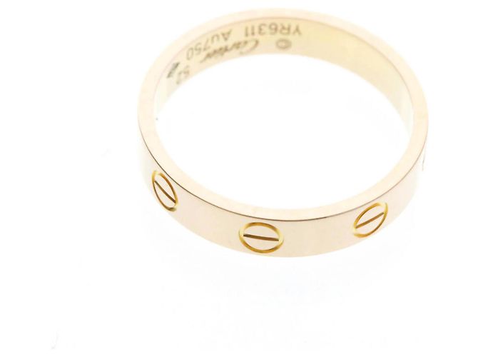 Cartier Mini Love Ring in 18K Roségold Golden - Ansicht 9