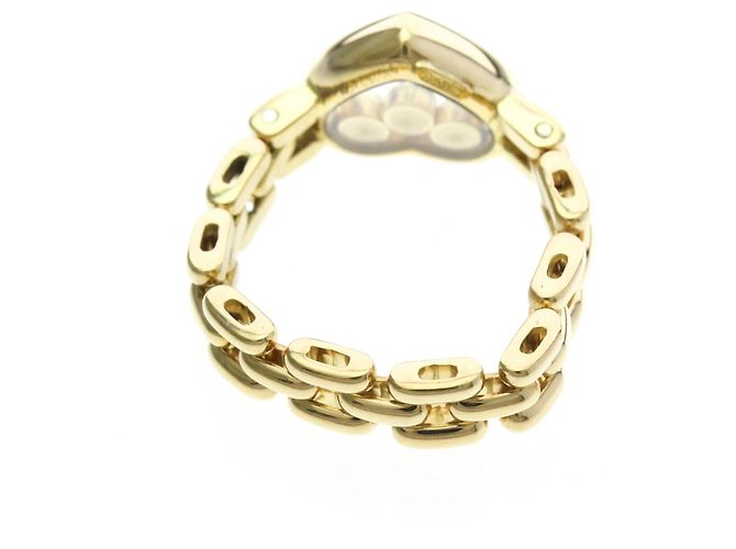 Anillo Chopard Happy Diamonds en Oro Amarillo de 18K Dorado - vista 10