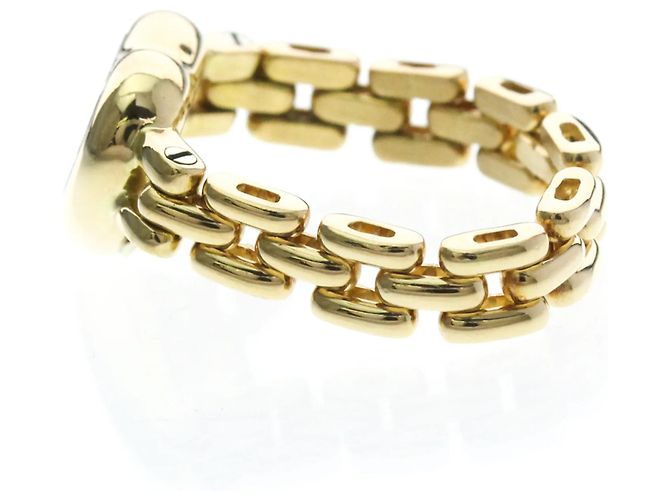 Anillo Chopard Happy Diamonds en Oro Amarillo de 18K Dorado - vista 2